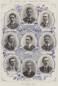 The Oxford and Cambridge Boat-Race, the Oxford Crew